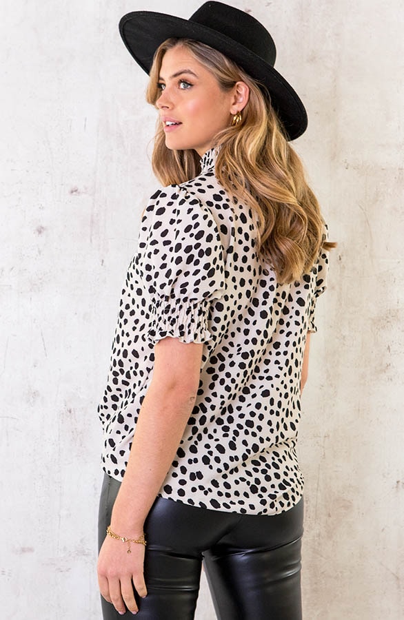 Col Top Cheetah Beige – shoparchief, foto 4
