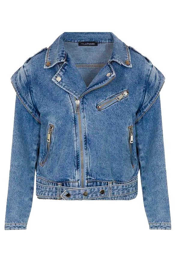 Exclusive Denim Jacket 2 in 1 – shoparchief, foto 6