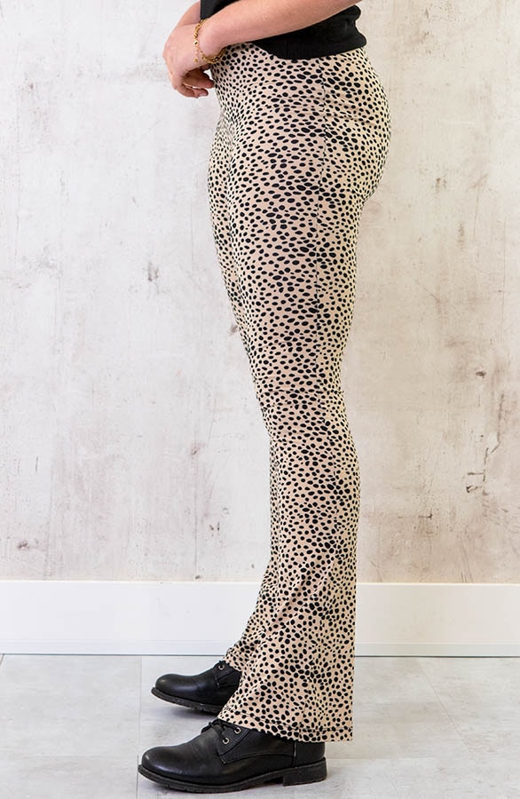 Flared Broek Cheetah – shoparchief, foto 3