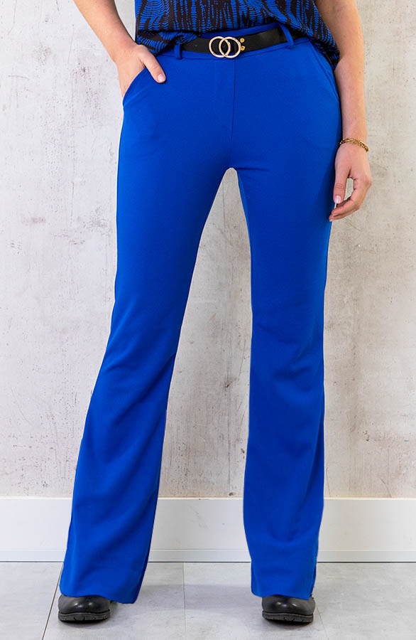 Flared Broek Kobalt – shoparchief