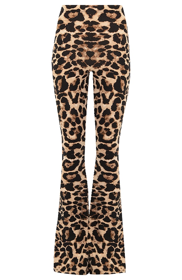 Flared Broek Panter Camel – shoparchief, foto 6