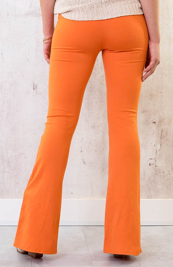 Flared Split Hose Orange, Shoparchiv, Foto 3