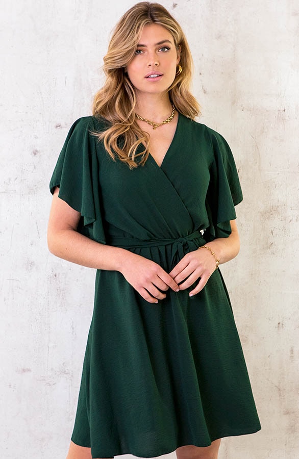 Florence Kleid Smaragd, Shoparchiv, Foto 2