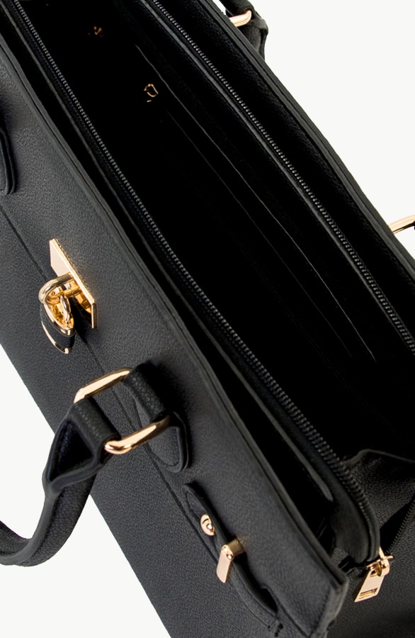 Handtas Dames Zwart – shoparchief, foto 3