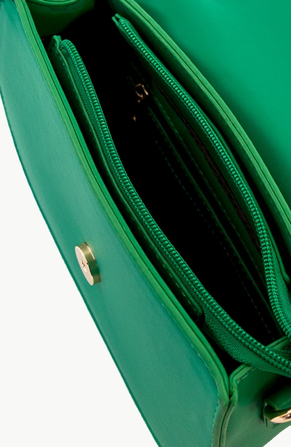 Luxury Chain Bag Green – shoparchief, foto 4