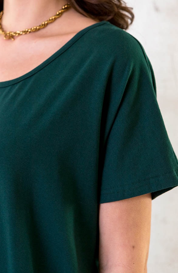 Pocket Tuniek Dames Smaragd – shoparchief, foto 7
