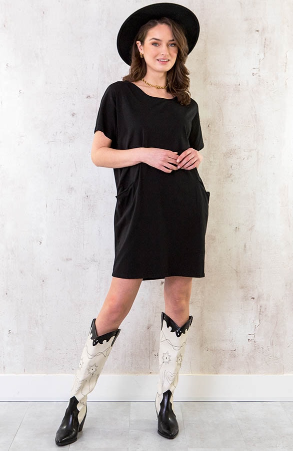 Pocket Tuniek Dames Zwart – shoparchief, foto 6
