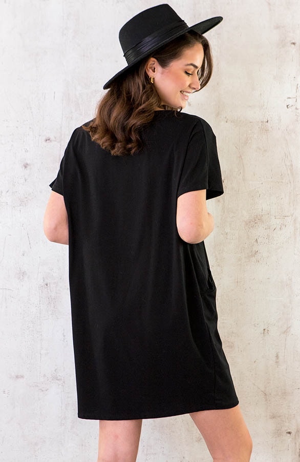 Pocket Tuniek Dames Zwart – shoparchief, foto 4