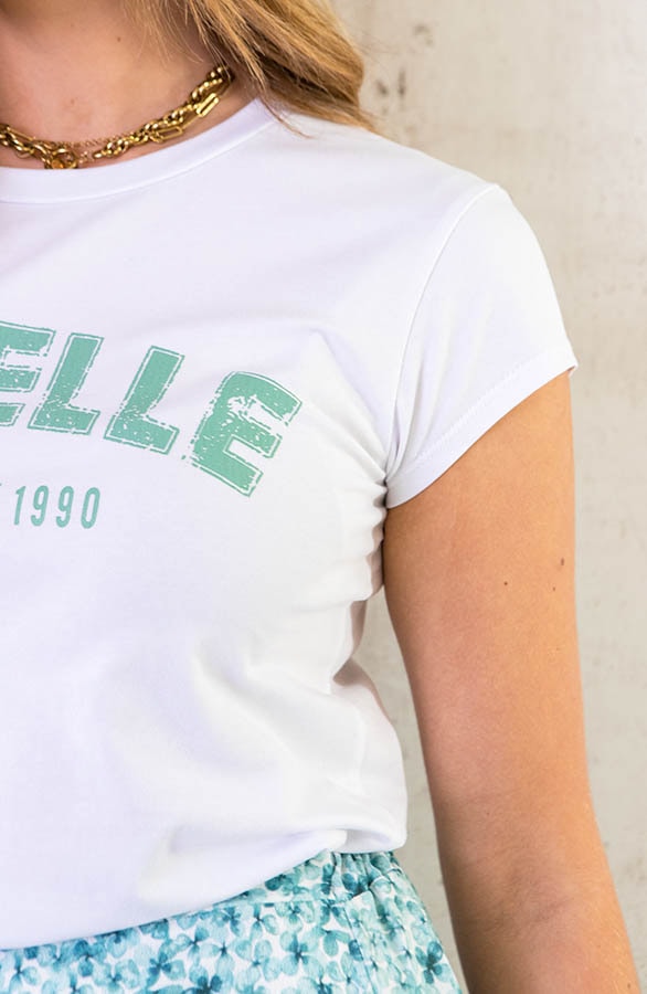 Rebelle Top Wit Mint – shoparchief, foto 11