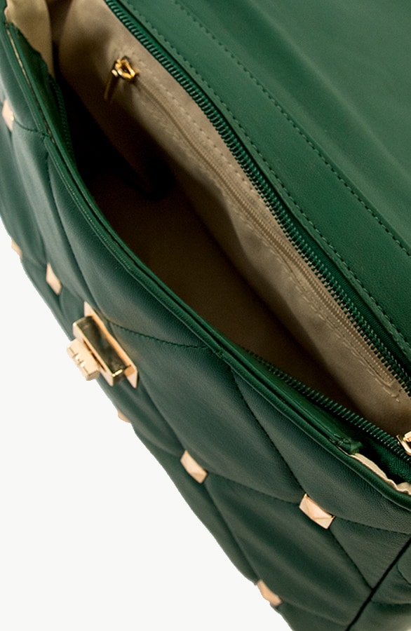 Studs Bag Emerald – shoparchief, foto 3