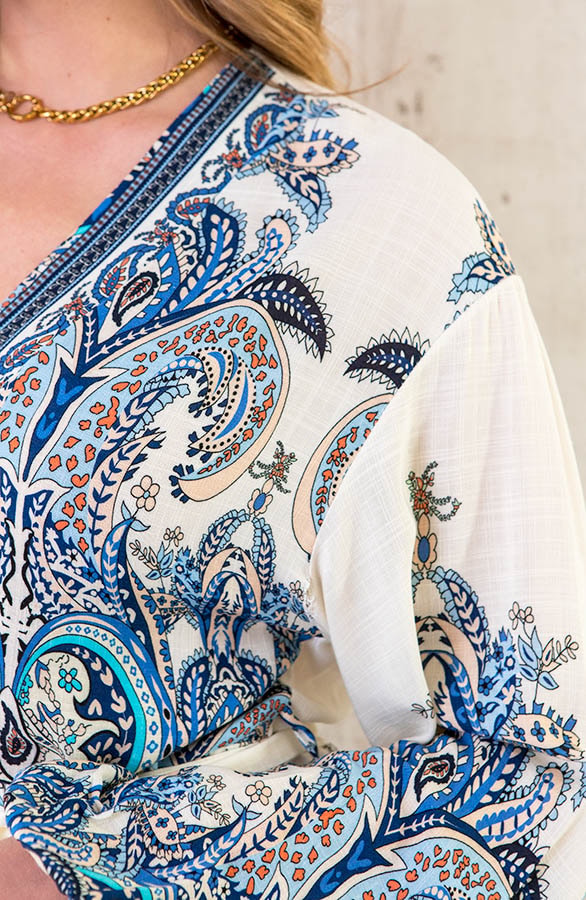 Boho Chic Kleid Kobalt, Shoparchiv, Foto 5