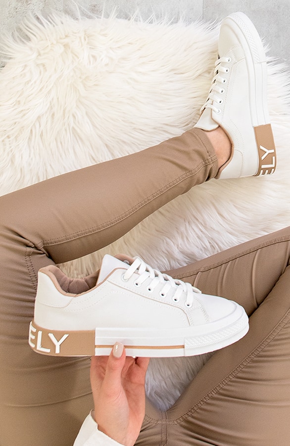 Lovely Sneaker Taupe – shoparchief