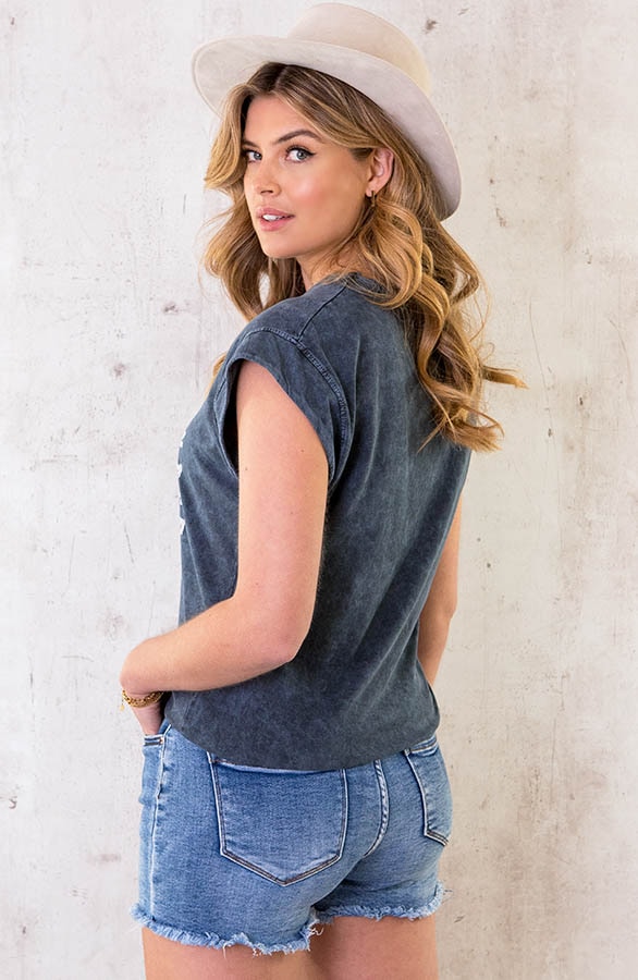 Stone Wash Tiger Top Rainbow – shoparchief, foto 4
