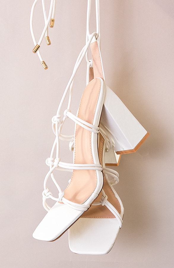 Strik Heels Wit – shoparchief, foto 5