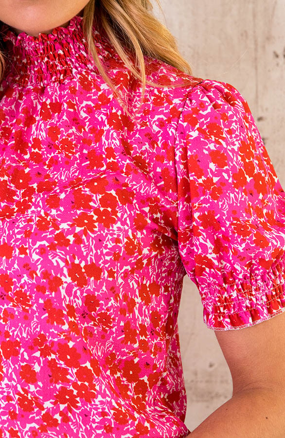 Bloemen Col Top Fuchsia – shoparchief, foto 5