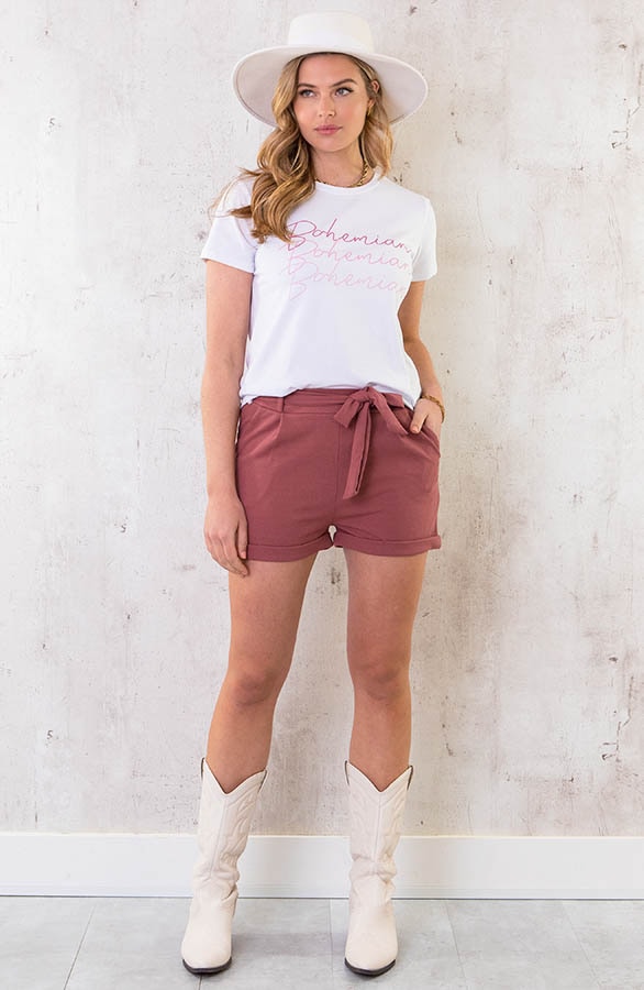 Bohemian it-shirt Roze – shoparchief, foto 18