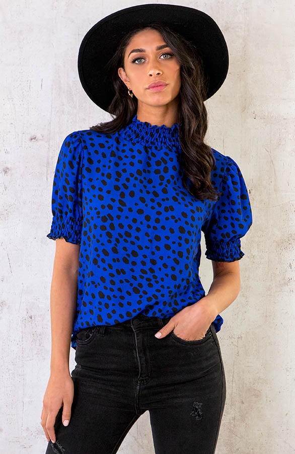 Cheetah Col Top Kobalt – shoparchief