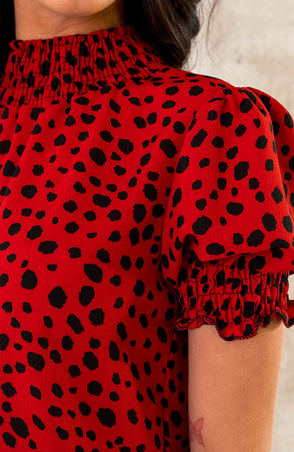 Cheetah Col Top Rood – shoparchief, foto 5