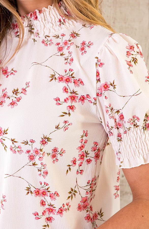 Col Top Kleine Bloemen Roze – shoparchief, foto 5