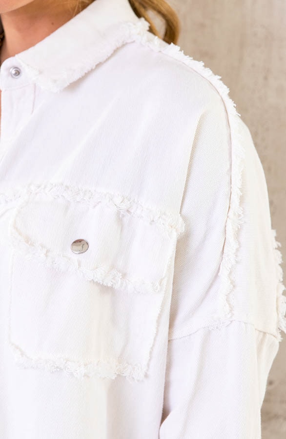 Embroidery Boho Jacket Ecru – shoparchief, foto 6