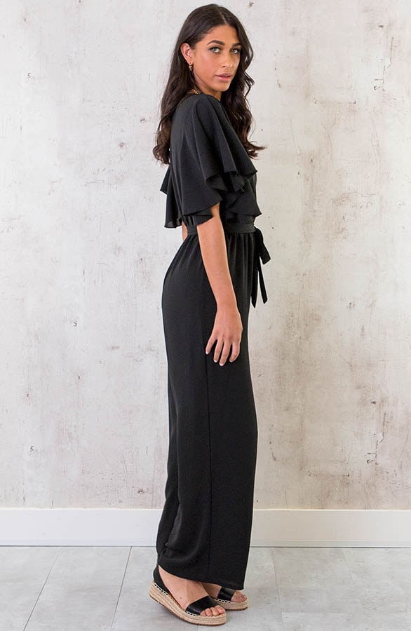 Florence Jumpsuit Zwart – shoparchief, foto 3