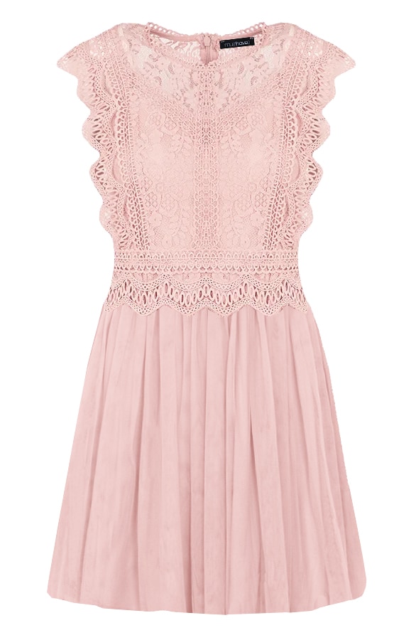 Luxury Kanten Tule Dress – shoparchief, foto 7