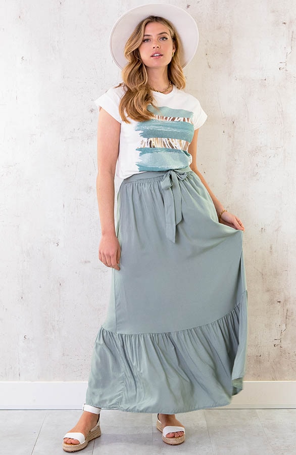 Maxi Strik Rok Mint – shoparchief, foto 5
