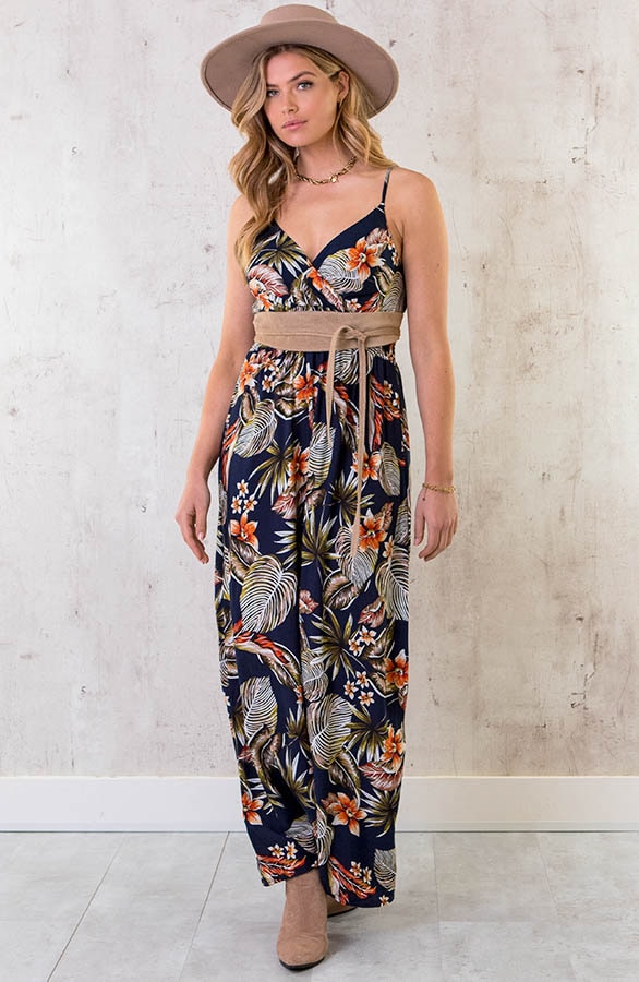 Spaghetti Maxi Jurk Tropic Marine – shoparchief, foto 2