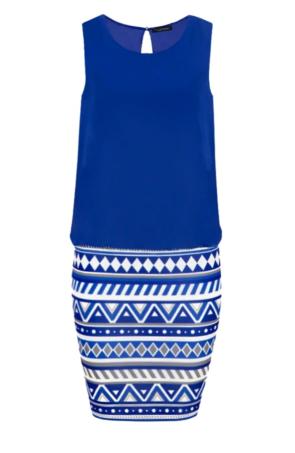 Springbreak Jurk 2.0 Aztec Kobalt – shoparchief