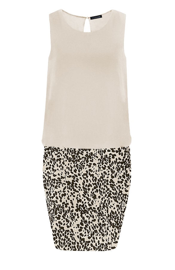 Springbreak Jurk 2.0 Cheetah Beige Zwart – shoparchief