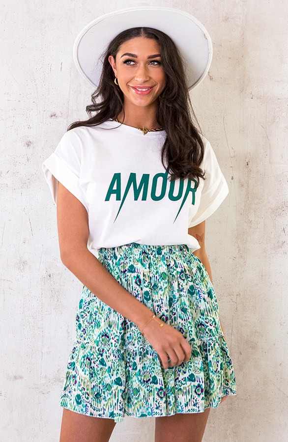 Amour Bliksem Top Groen – shoparchief