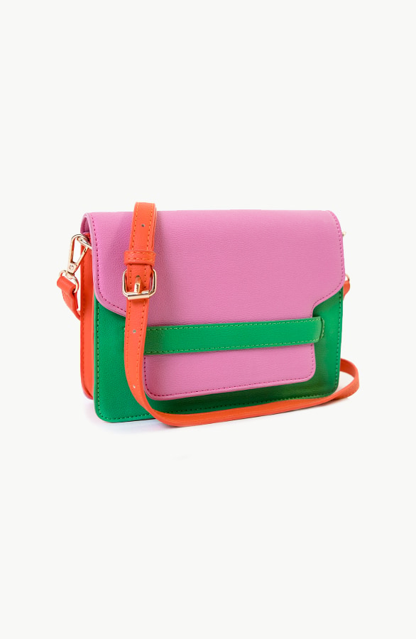 Color Blocking Schoudertas – shoparchief, foto 2