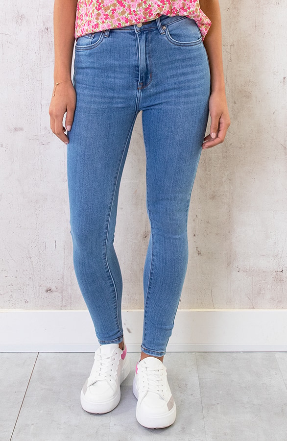 Skinny Jeans High Waist Regular Light Blue, Shoparchiv, Foto 2