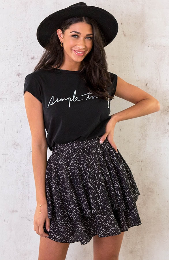 Simple Things Top Zwart – shoparchief, foto 13