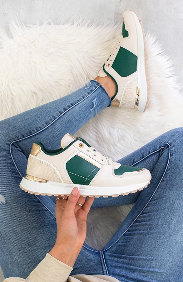 Limited Sneakers Beige Smaragd – shoparchief