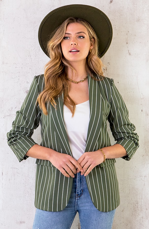 Limited Strepen Blazer Army 2.0 – shoparchief, foto 3