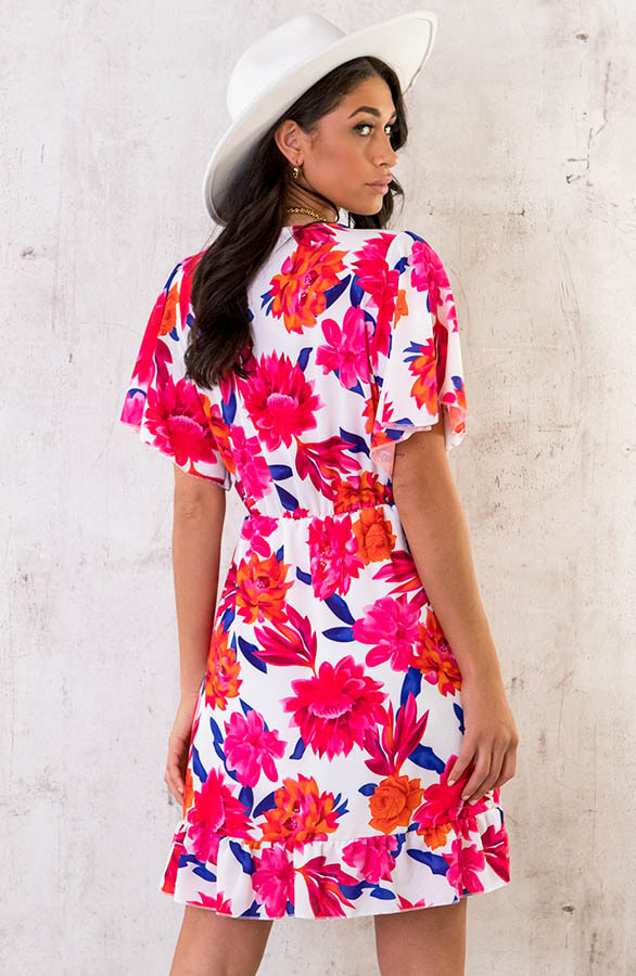 Overslag Bloemen Jurk – shoparchief, foto 4