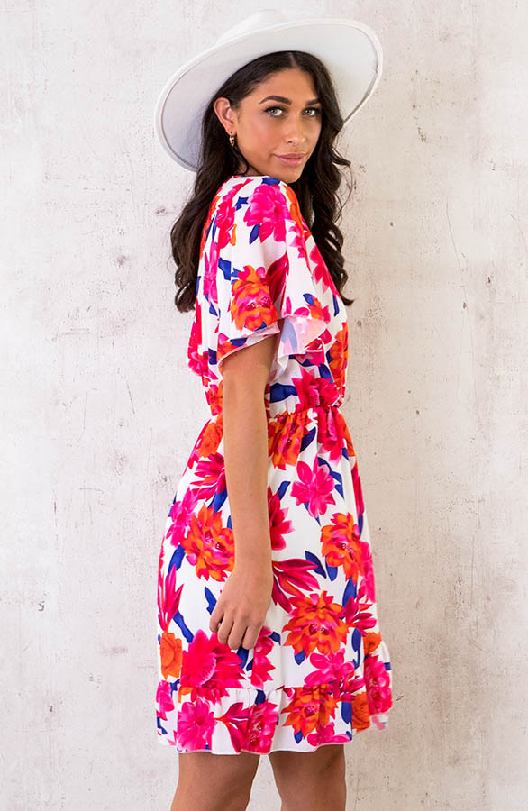 Overslag Bloemen Jurk – shoparchief, foto 3
