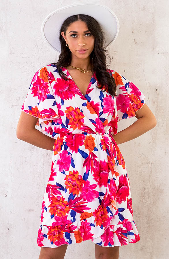 Overslag Bloemen Jurk – shoparchief