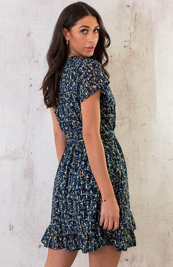Overslag Jurk Leaves Marine – shoparchief, foto 4