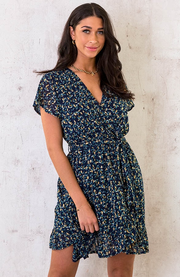 Overslag Jurk Leaves Marine – shoparchief, foto 2