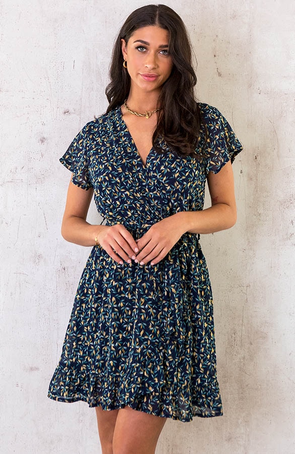 Overslag Jurk Leaves Marine – shoparchief