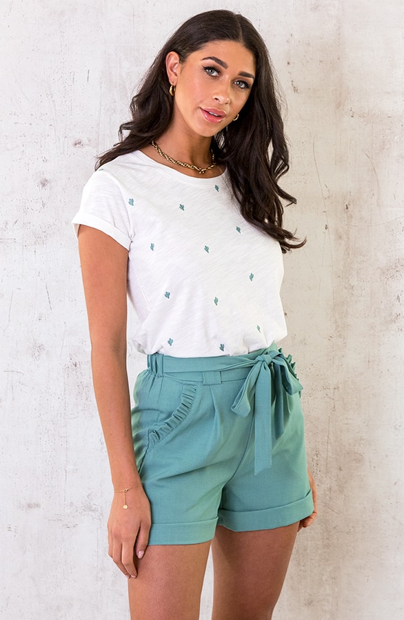 Cactus It-shirt Mint – shoparchief, foto 3