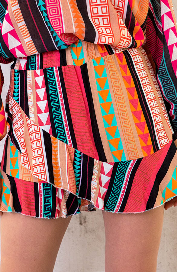 Aztec Skort Black – shoparchief