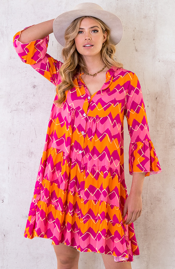 Cotton Tuniek Fiji Pink – shoparchief