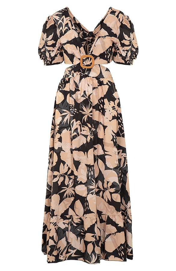 Dubai Maxi Dress Taupe – shoparchief
