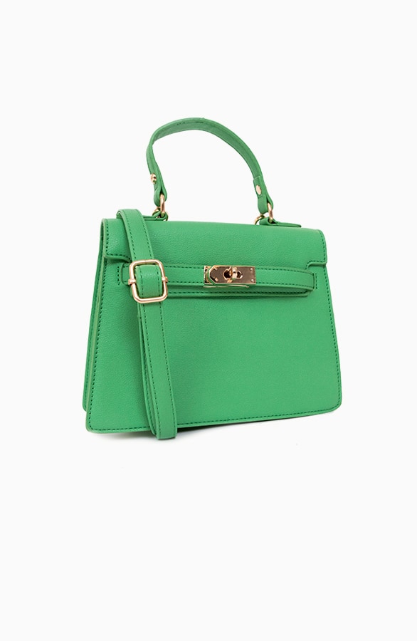 Handtas Parisienne Bright Green – shoparchief, foto 3