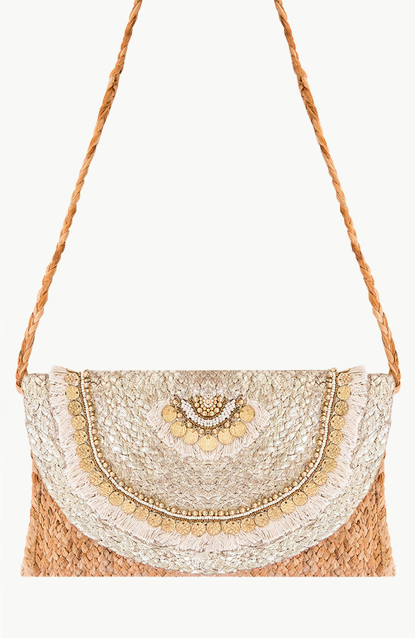 Ibiza Coins Bag Goud Beige – shoparchief, foto 3