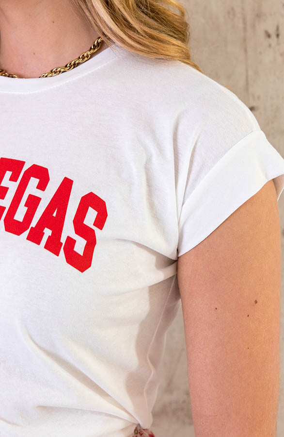 Las Vegas It-Shirt Rood – shoparchief, foto 4