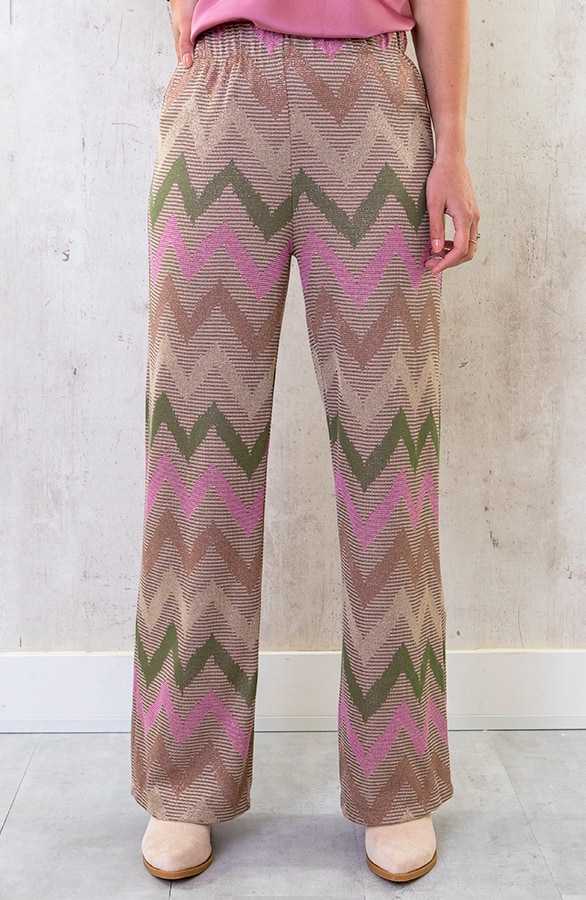 Lurex Pants Camel – shoparchief
